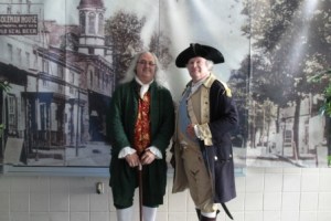 Bill Agress as George Washington