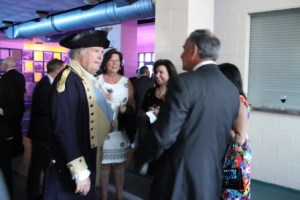 Bill Agress as George Washington