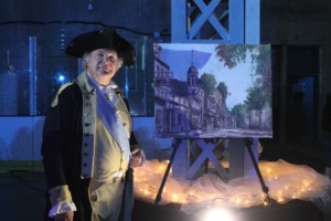 Bill Agress as George Washington