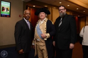 Bill Agress as George Washington